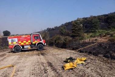 incendio en Ezcabarte