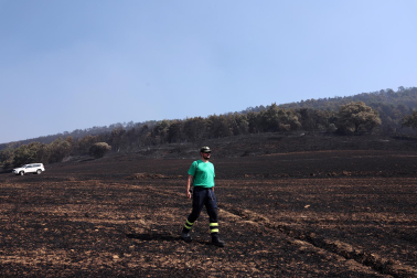 incendio en Ezcabarte