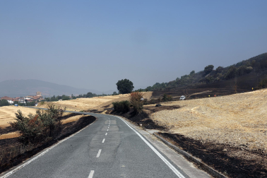 incendio en Ezcabarte