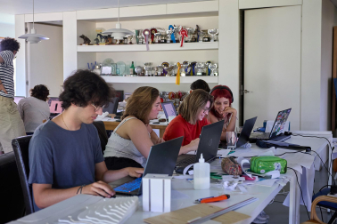 Participantes en el X Campus Ultzama de Arquitectura