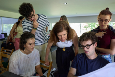 Participantes en el X Campus Ultzama de Arquitectura