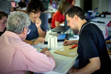 Participantes en el X Campus Ultzama de Arquitectura