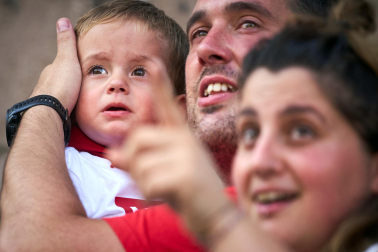 Música, fiesta, humo, celebraciones y alegría en el inicio de las fiestas de Santesteban