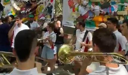 Vídeo del ambiente en el día de las Peñas