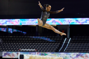 Fotos del Campeonato de España de Gimnasia Artística en el Navarra Arena