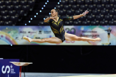 Fotos del Campeonato de España de Gimnasia Artística en el Navarra Arena