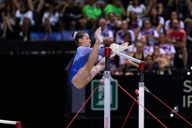 Fotos del Campeonato de España de Gimnasia Artística en el Navarra Arena