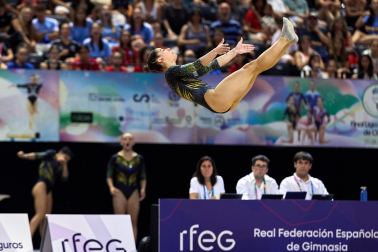 Fotos del Campeonato de España de Gimnasia Artística en el Navarra Arena