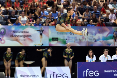 Fotos del Campeonato de España de Gimnasia Artística en el Navarra Arena