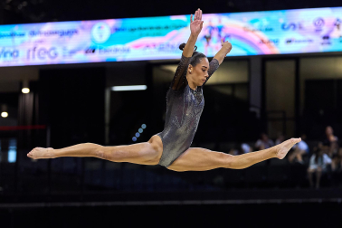 Fotos del Campeonato de España de Gimnasia Artística en el Navarra Arena
