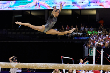 Fotos del Campeonato de España de Gimnasia Artística en el Navarra Arena