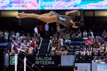 Fotos del Campeonato de España de Gimnasia Artística en el Navarra Arena