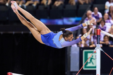 Fotos del Campeonato de España de Gimnasia Artística en el Navarra Arena