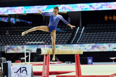 Fotos del Campeonato de España de Gimnasia Artística en el Navarra Arena