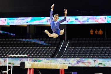 Fotos del Campeonato de España de Gimnasia Artística en el Navarra Arena