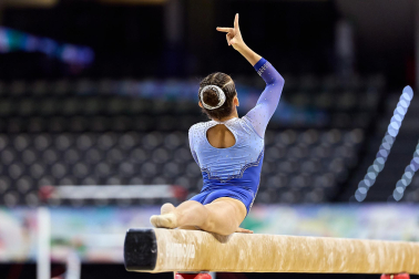 Fotos del Campeonato de España de Gimnasia Artística en el Navarra Arena