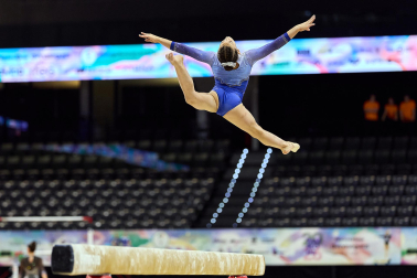 Fotos del Campeonato de España de Gimnasia Artística en el Navarra Arena