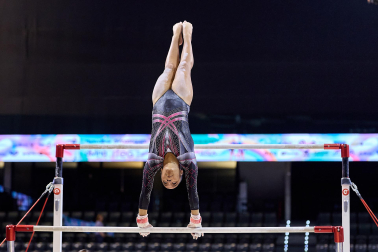 Fotos del Campeonato de España de Gimnasia Artística en el Navarra Arena