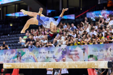 Fotos del Campeonato de España de Gimnasia Artística en el Navarra Arena