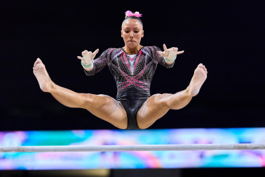 Fotos del Campeonato de España de Gimnasia Artística en el Navarra Arena