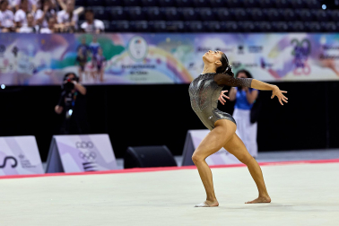 Fotos del Campeonato de España de Gimnasia Artística en el Navarra Arena