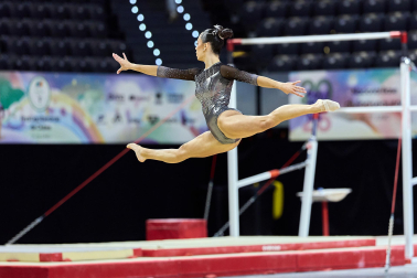 Fotos del Campeonato de España de Gimnasia Artística en el Navarra Arena