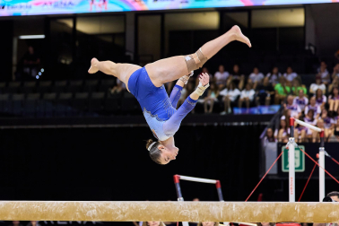 Fotos del Campeonato de España de Gimnasia Artística en el Navarra Arena