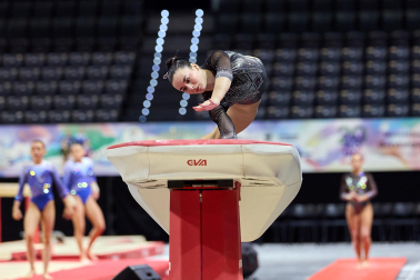 Fotos del Campeonato de España de Gimnasia Artística en el Navarra Arena