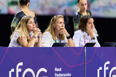 Fotos del Campeonato de España de Gimnasia Artística en el Navarra Arena