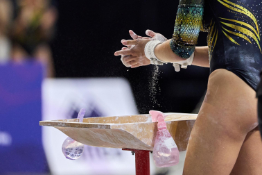 Fotos del Campeonato de España de Gimnasia Artística en el Navarra Arena