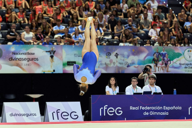 Fotos del Campeonato de España de Gimnasia Artística en el Navarra Arena