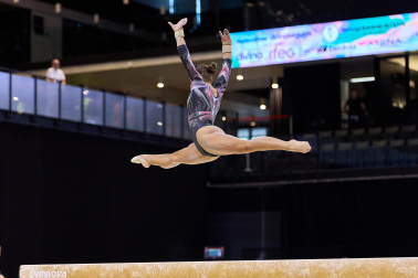 Fotos del Campeonato de España de Gimnasia Artística en el Navarra Arena