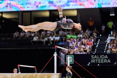Fotos del Campeonato de España de Gimnasia Artística en el Navarra Arena