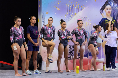 Fotos del Campeonato de España de Gimnasia Artística en el Navarra Arena