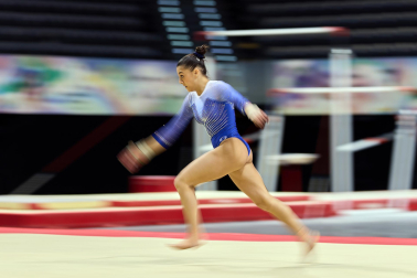 Fotos del Campeonato de España de Gimnasia Artística en el Navarra Arena