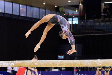 Fotos del Campeonato de España de Gimnasia Artística en el Navarra Arena
