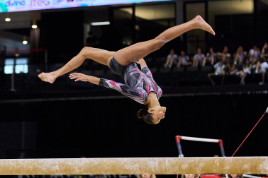Fotos del Campeonato de España de Gimnasia Artística en el Navarra Arena