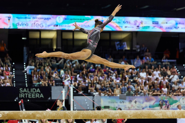 Fotos del Campeonato de España de Gimnasia Artística en el Navarra Arena