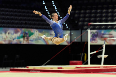 Fotos del Campeonato de España de Gimnasia Artística en el Navarra Arena