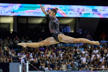 Fotos del Campeonato de España de Gimnasia Artística en el Navarra Arena