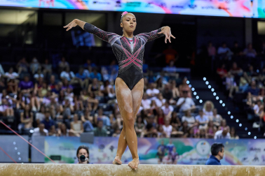 Fotos del Campeonato de España de Gimnasia Artística en el Navarra Arena
