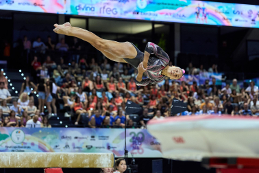 Fotos del Campeonato de España de Gimnasia Artística en el Navarra Arena