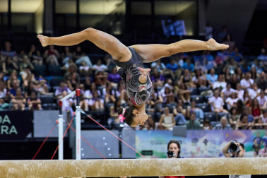 Fotos del Campeonato de España de Gimnasia Artística en el Navarra Arena