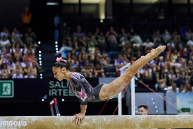 Fotos del Campeonato de España de Gimnasia Artística en el Navarra Arena