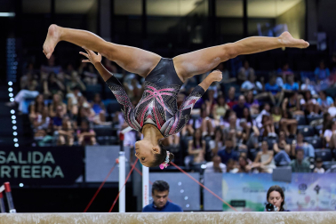 Fotos del Campeonato de España de Gimnasia Artística en el Navarra Arena