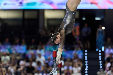 Fotos del Campeonato de España de Gimnasia Artística en el Navarra Arena