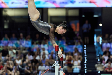 Fotos del Campeonato de España de Gimnasia Artística en el Navarra Arena