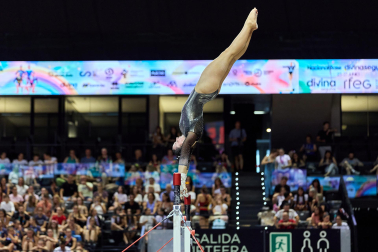 Fotos del Campeonato de España de Gimnasia Artística en el Navarra Arena