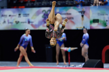Fotos del Campeonato de España de Gimnasia Artística en el Navarra Arena