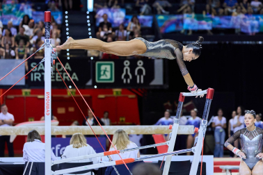 Fotos del Campeonato de España de Gimnasia Artística en el Navarra Arena
